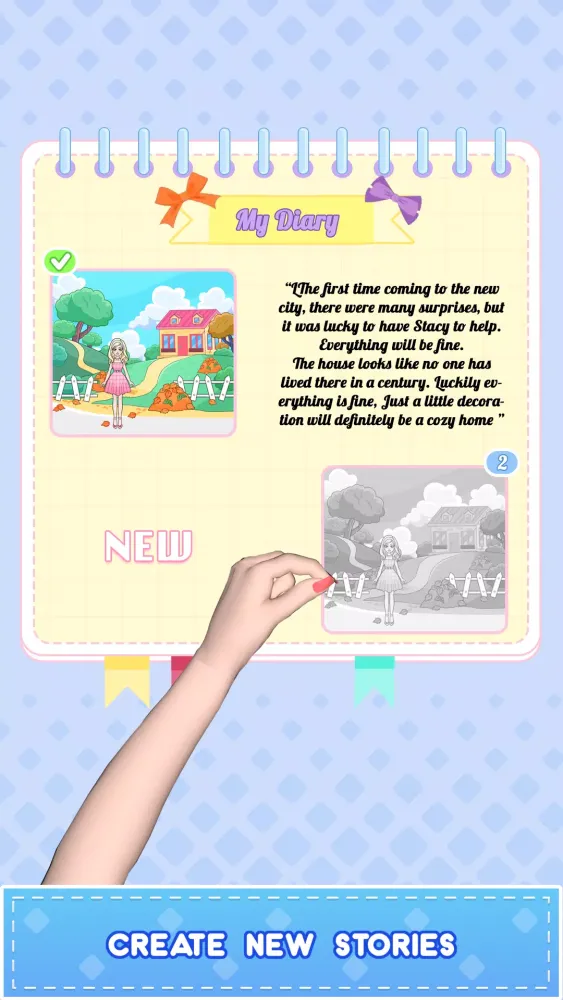 DIY Paper Doll: Dress Up Diary 스크린샷