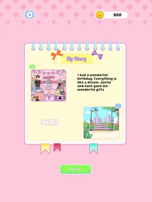 Capturas de tela do DIY Paper Doll: Dress Up Diary iPad 