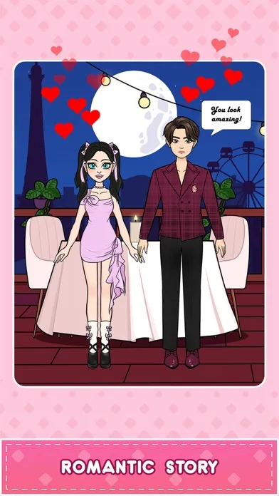 Capturas de tela do DIY Paper Doll: Dress Up Diary