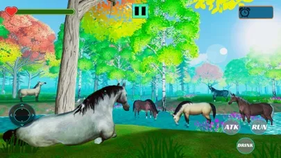 Screenshot di Wild Horse Riding Simulator