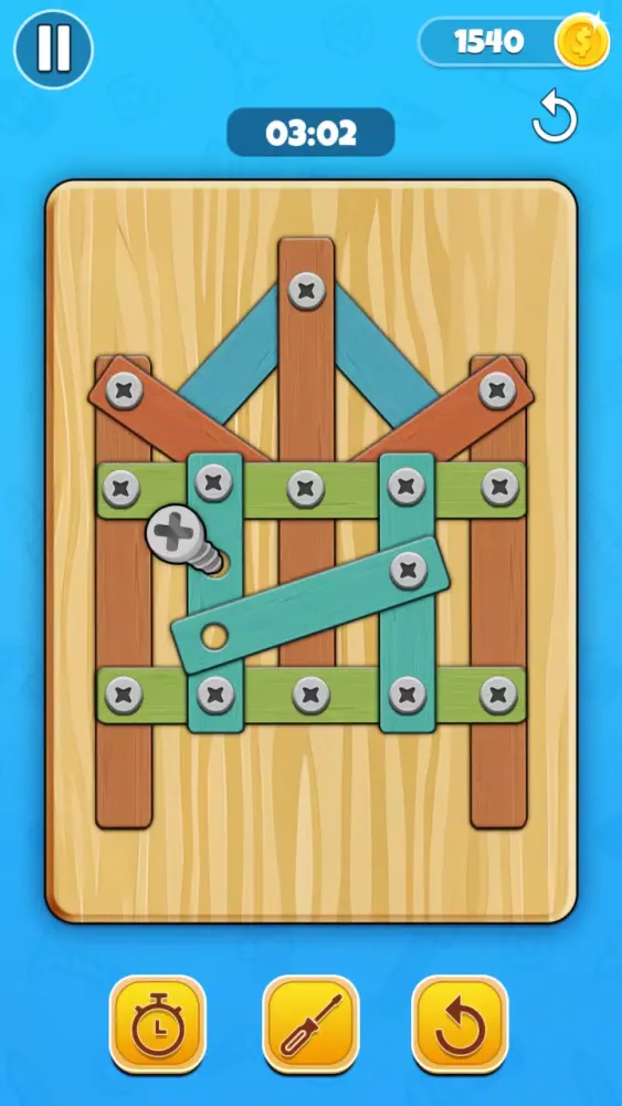 Nut & Bolts Screw Puzzle Games Screenshots