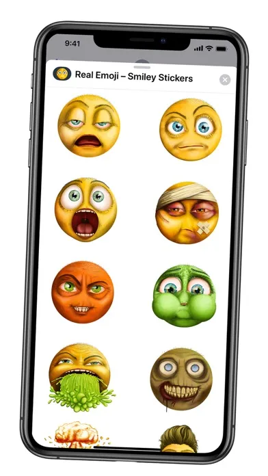 Скриншоты Real Emoji – Smiley Stickers