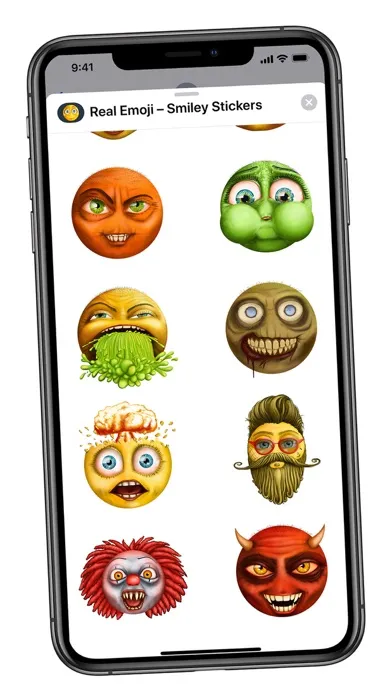Скриншоты Real Emoji – Smiley Stickers