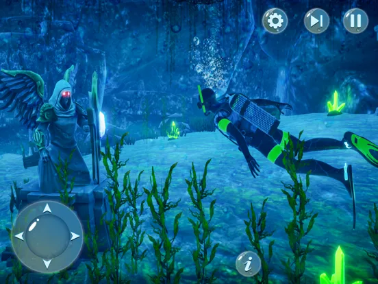 Shark Survival 3D Ocean Diving iPad  Screenshots