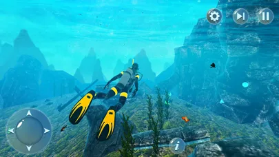 Shark Survival 3D Ocean Diving Screenshots