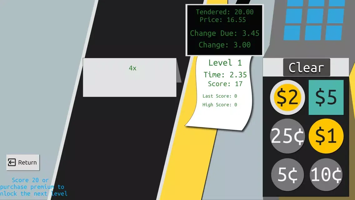 Quick Make Change - How fast can you make change? Screenshots