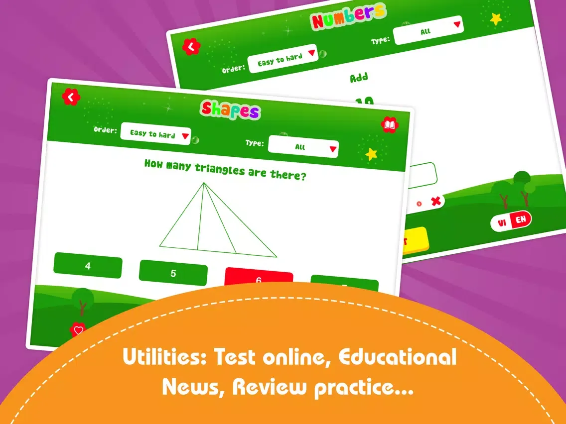 Bee Math - Toán Song Ngữ Lớp 1 iPad  스크린샷