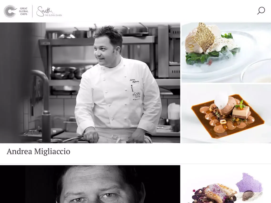 Captures d'écran de Great Global Chefs - Recipes iPad 