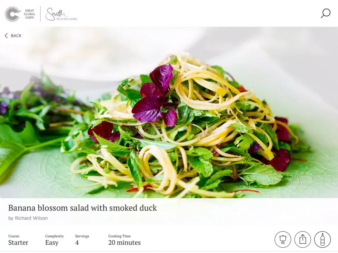 Captures d'écran de Great Global Chefs - Recipes iPad 