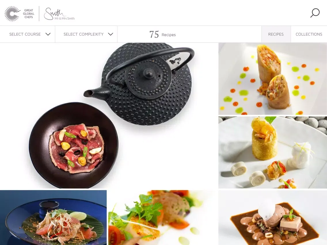 Captures d'écran de Great Global Chefs - Recipes iPad 