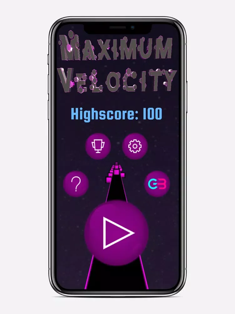 Tangkapan skrin Maximum Velocity iPad 