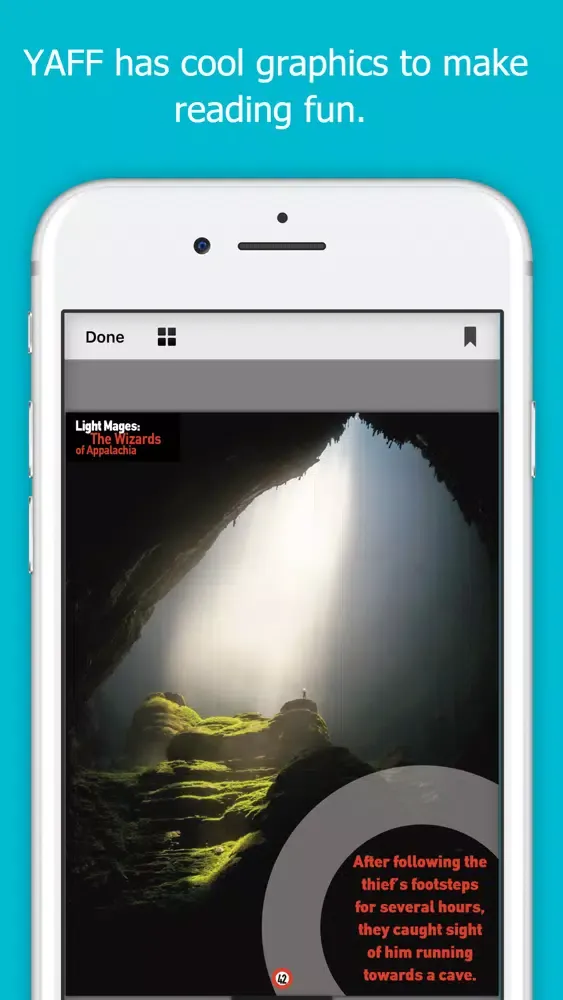 Capturas de tela do YAFF - Read Digital Magazines, Fiction Stories