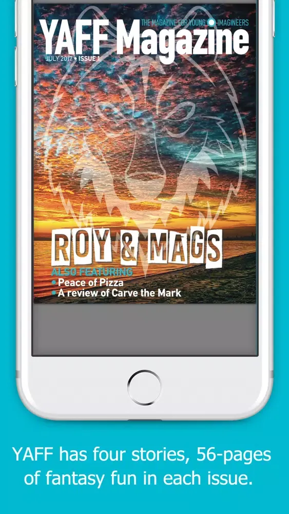 Capturas de tela do YAFF - Read Digital Magazines, Fiction Stories