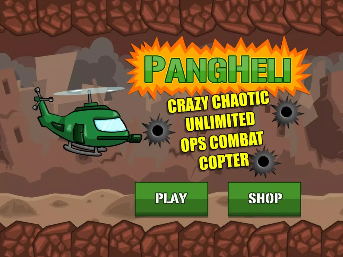 تصاویر PangHeli: Crazy Chaotic Unlimited Ops Combat Copter iPad 