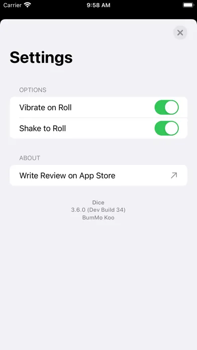 تصاویر Just a Simple Dice App
