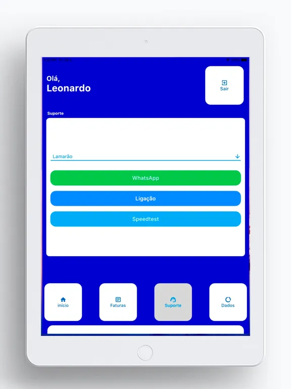 Screenshot di GBN Telecom iPad 
