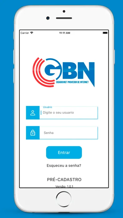 Screenshot di GBN Telecom