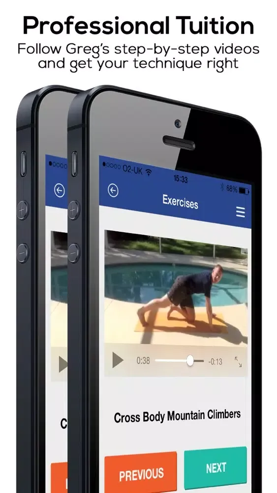 Capturas de tela do 500 Core & Cardio Challenge: The GB Workout Challenge Series