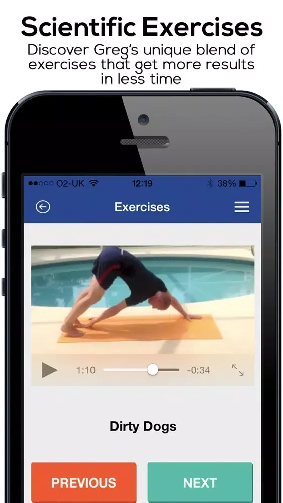 Capturas de tela do 500 Core & Cardio Challenge: The GB Workout Challenge Series
