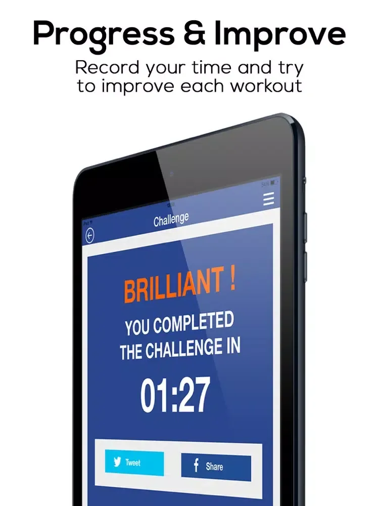 200 Stability Ball Challenge: The GB Workout Challenge Series iPad  Screenshots