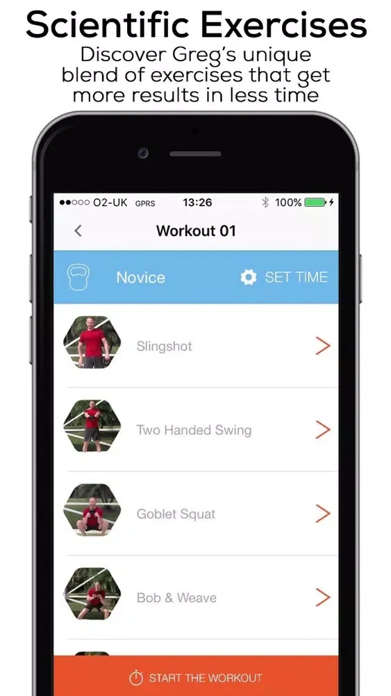 Kettlebell Workout Wizard Screenshots