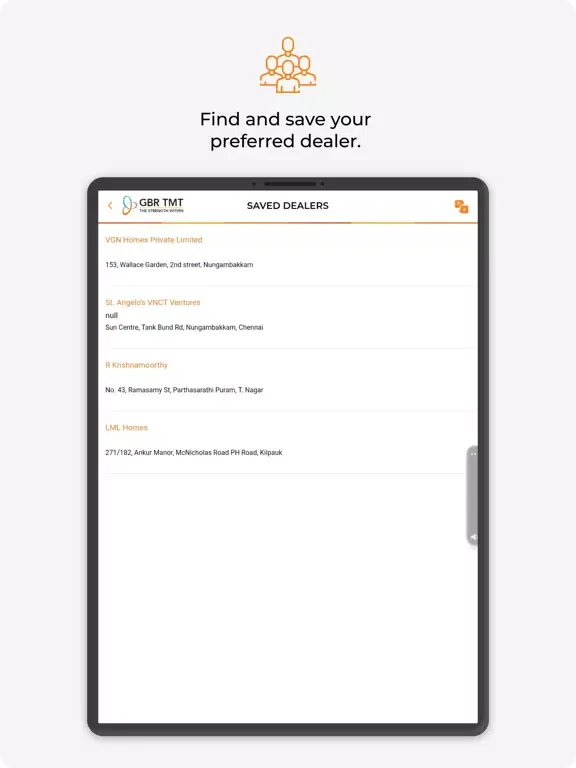 GBR TMT | GBR Metals iPad  Ekran Görüntüleri