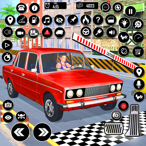 Prado Car Parking 3D Games