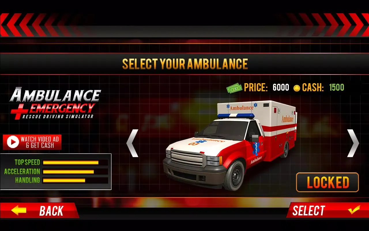 911 Ambulance City Rescue Game应用截图