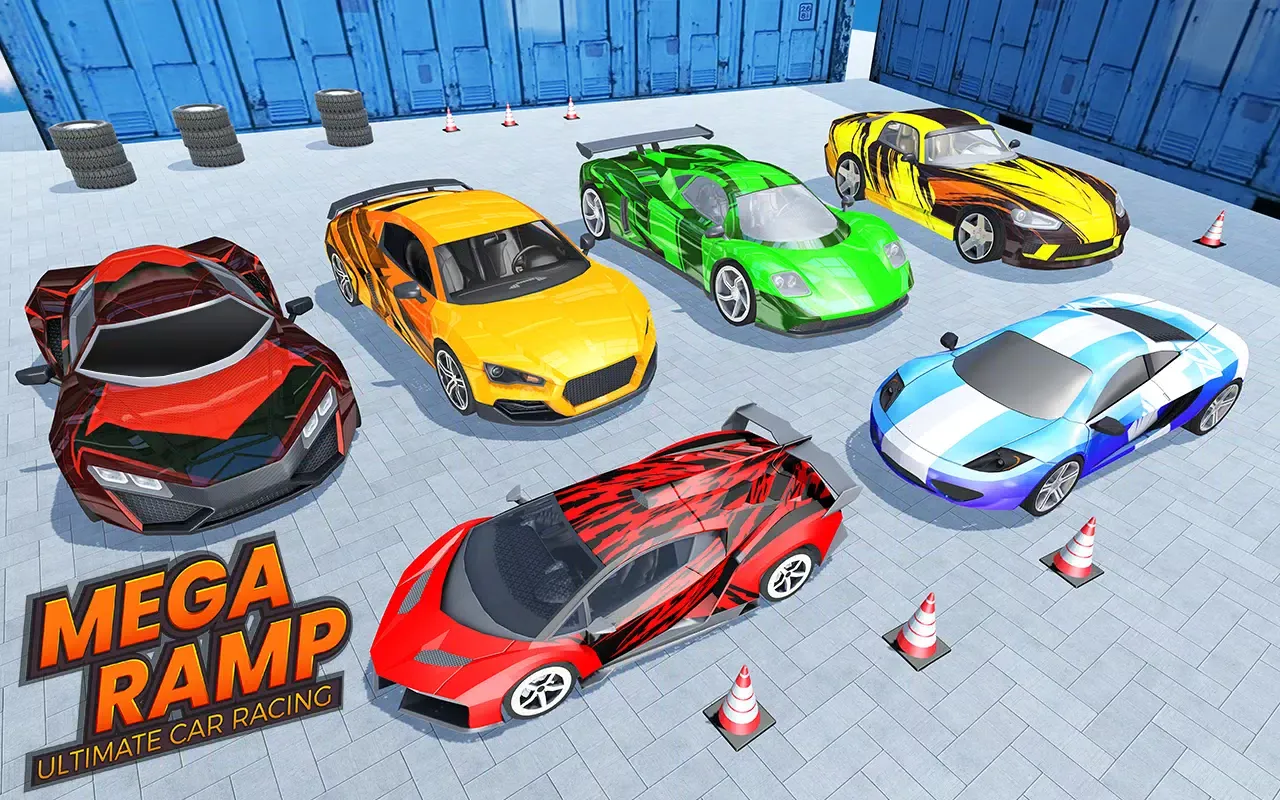 Capturas de pantalla de Car Racing Mega Ramps Stunt 3D