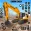 City Heavy Excavator Crane 3D