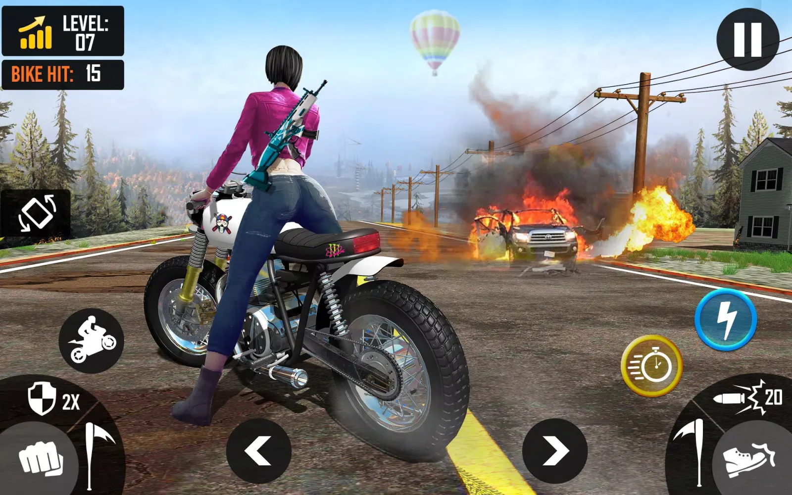 Capturas de pantalla de Bike Fight: Highway Rider Bike