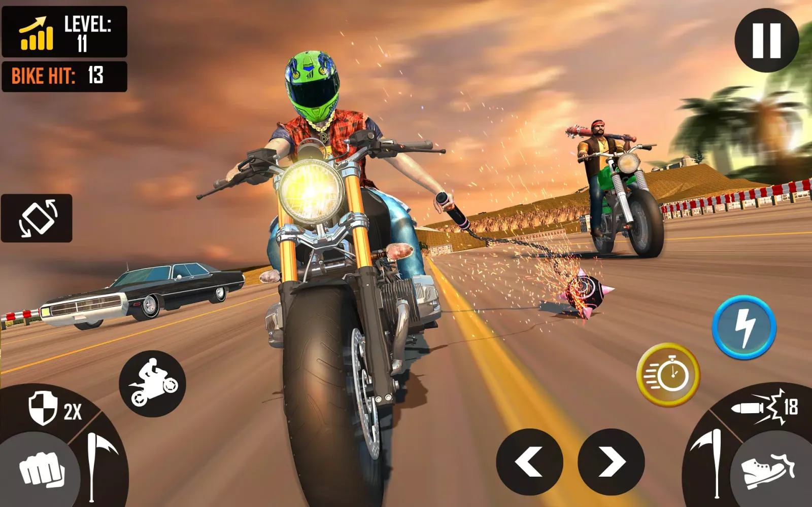 Capturas de pantalla de Bike Fight: Highway Rider Bike