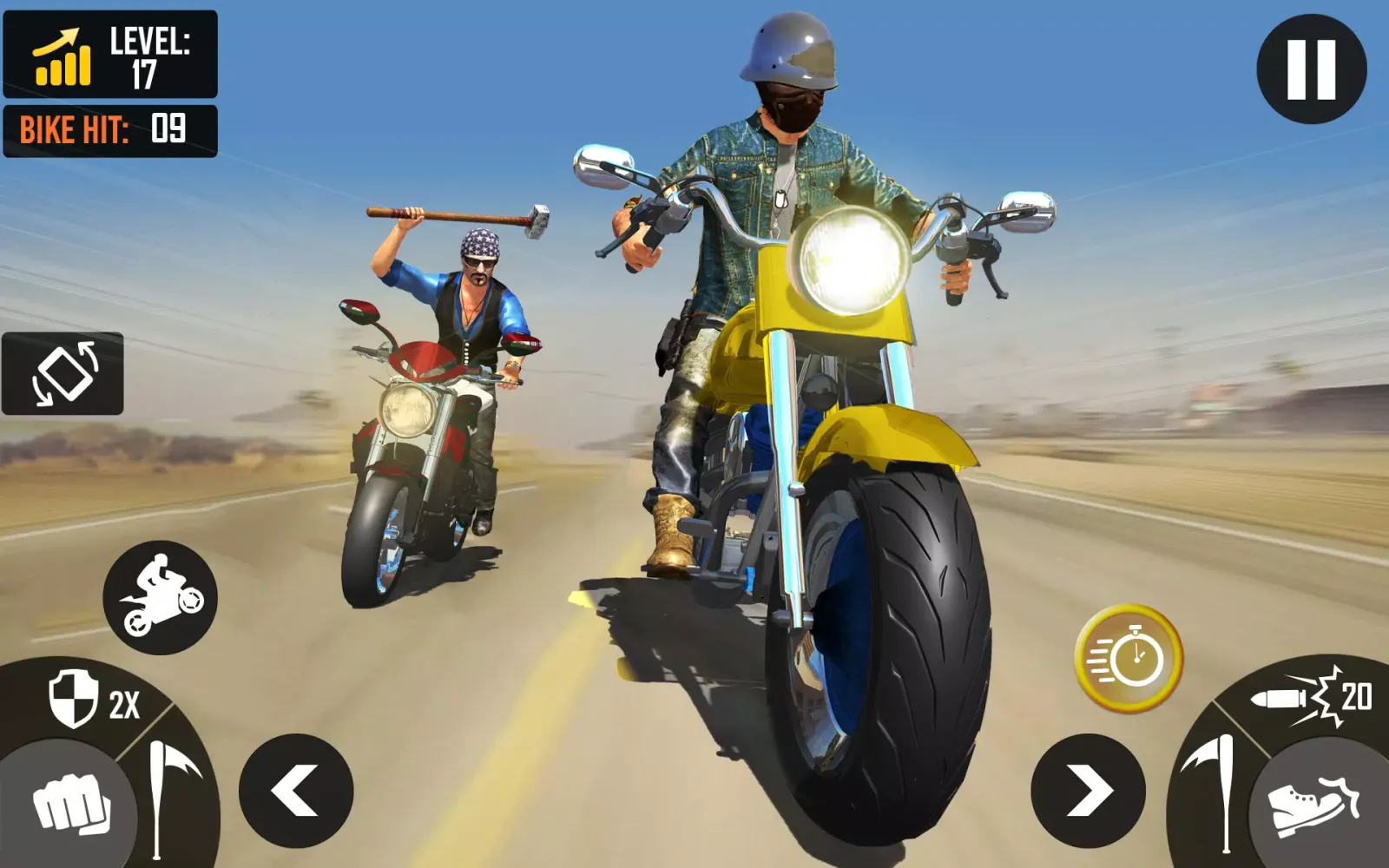 Capturas de pantalla de Bike Fight: Highway Rider Bike