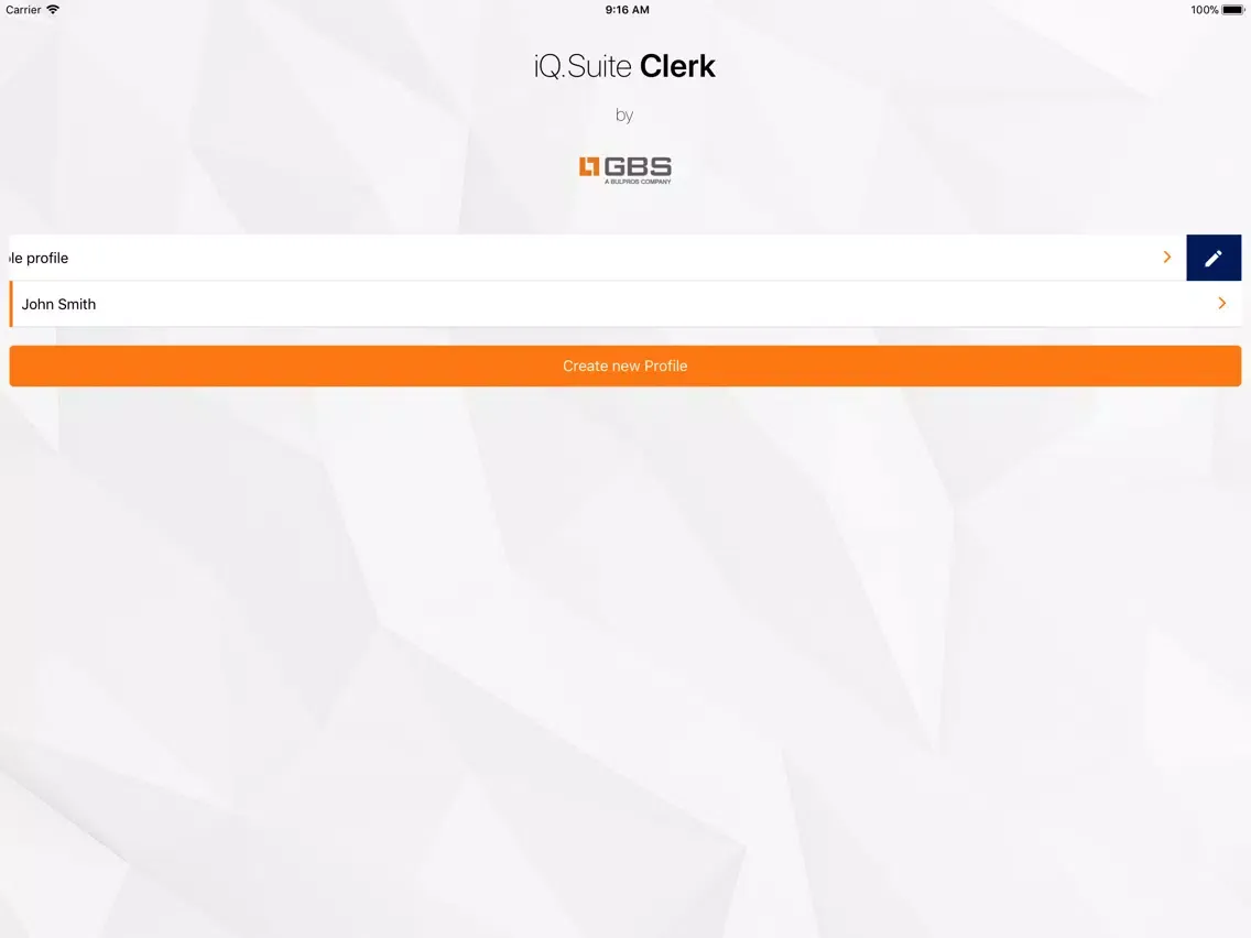 iQ.Suite Clerk iPad 應用截圖