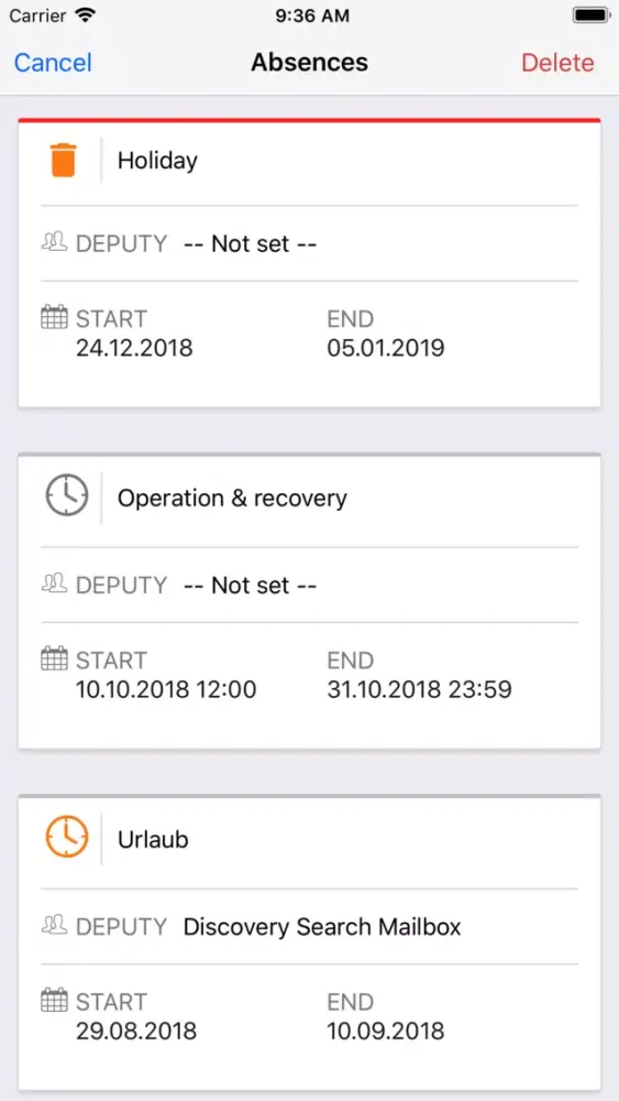 iQ.Suite Clerk應用截圖