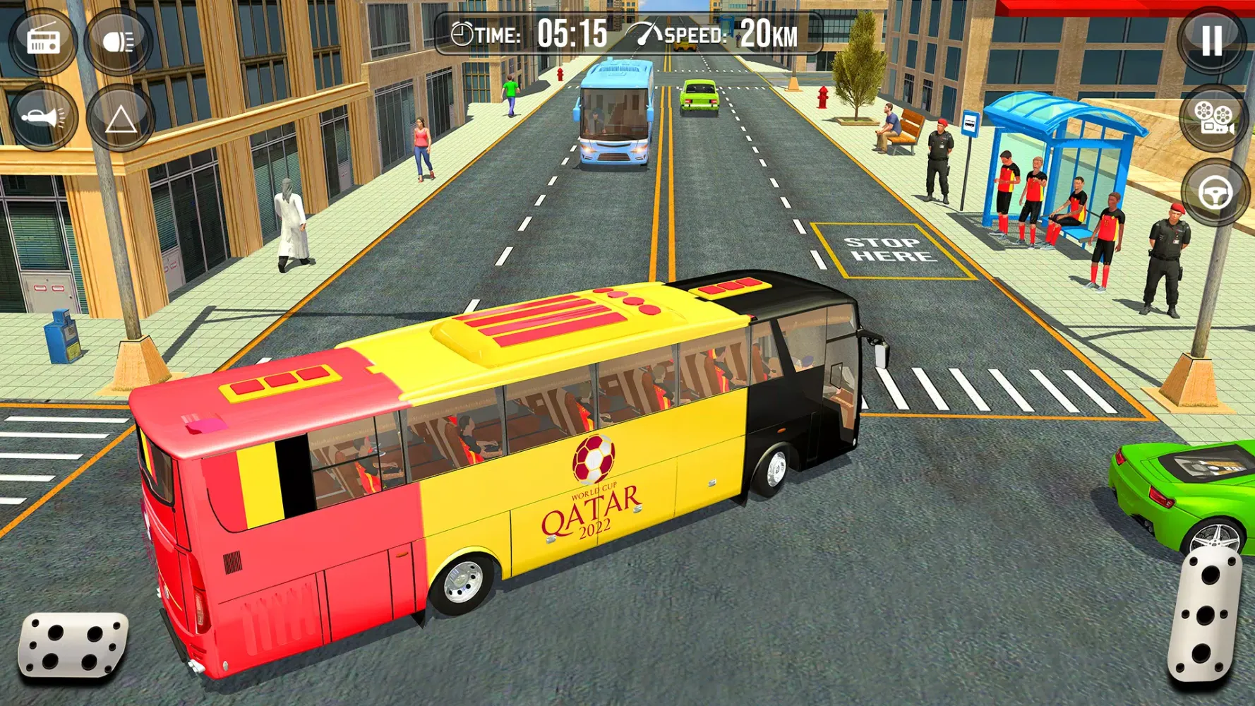 Capturas de pantalla de City Bus Simulator 3D Games