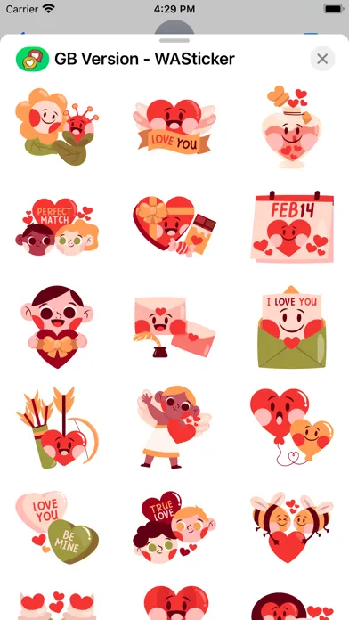ภาพหน้าจอของ GB Version - WASticker