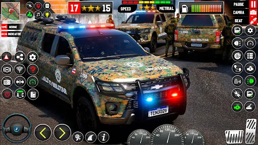 ภาพหน้าจอของ Army Truck Simulator Game 2024