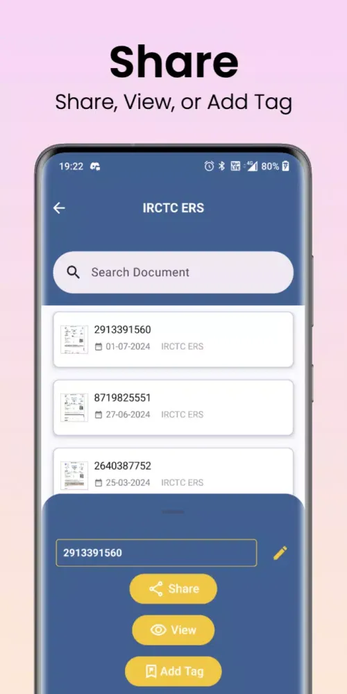 Ảnh chụp màn hình của DocsWallet