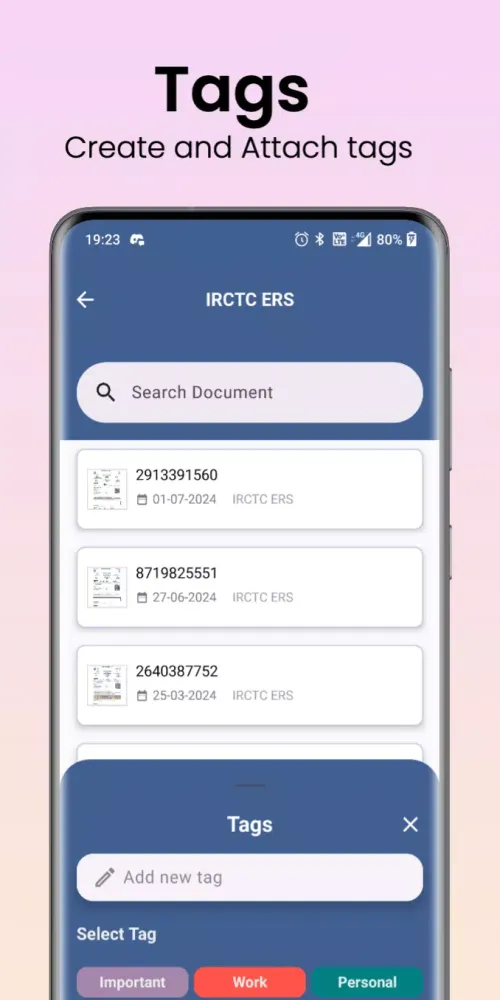 Ảnh chụp màn hình của DocsWallet