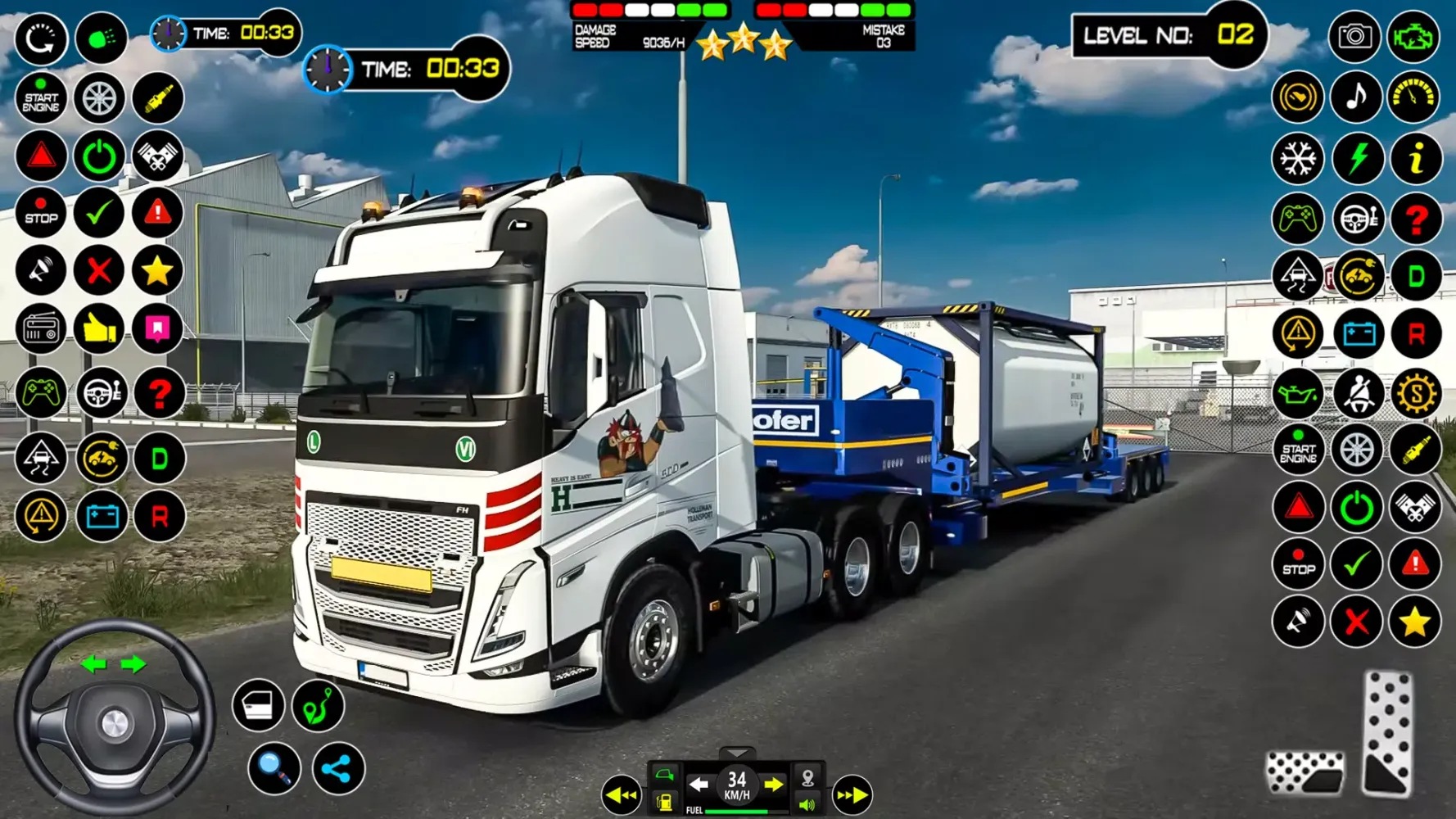 Euro Truck: Truck Driver Games 스크린샷