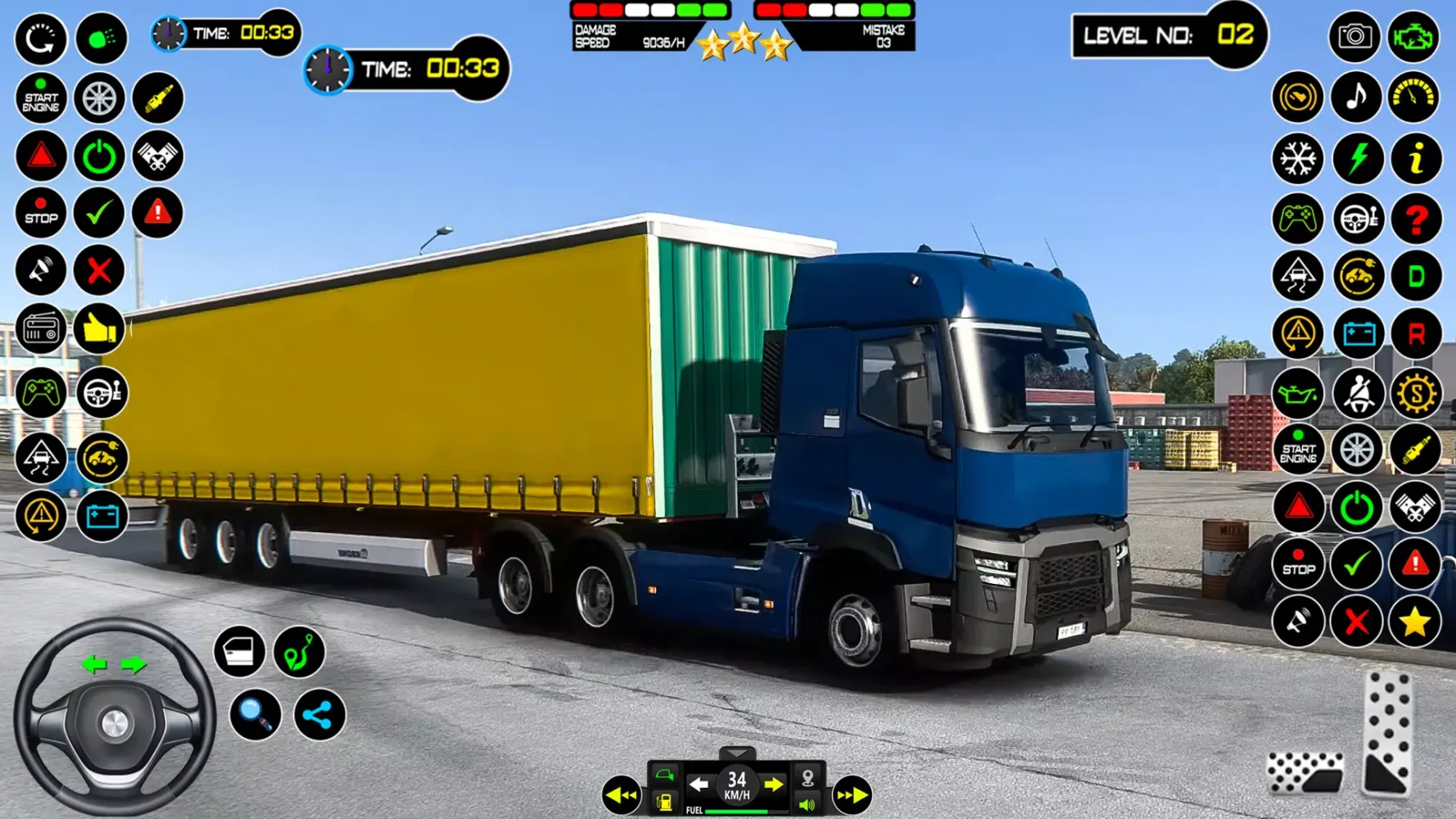 Euro Truck: Truck Driver Games 스크린샷