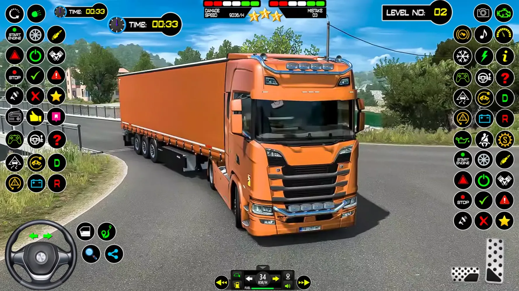Euro Truck: Truck Driver Games 스크린샷