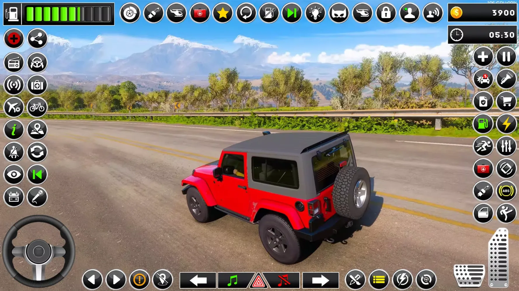 Zrzuty ekranu Offroad Jeep Driving Car Games