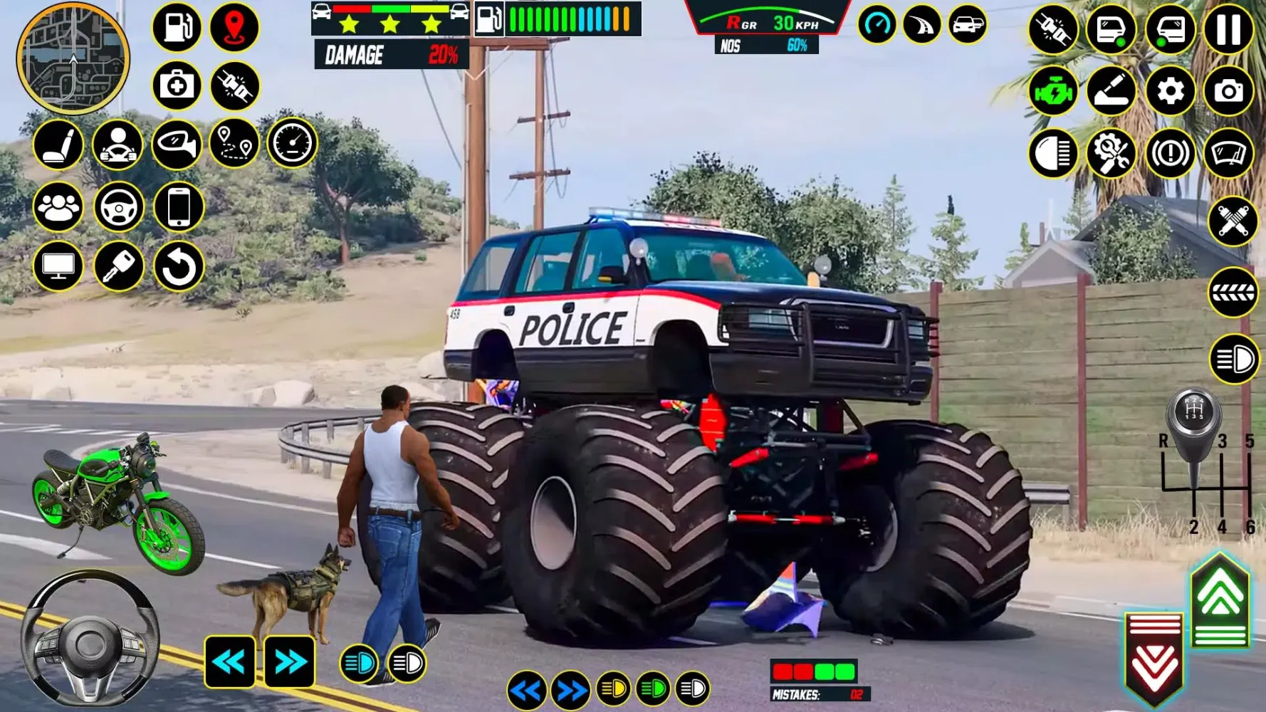 Monster Truck Game 3d應用截圖