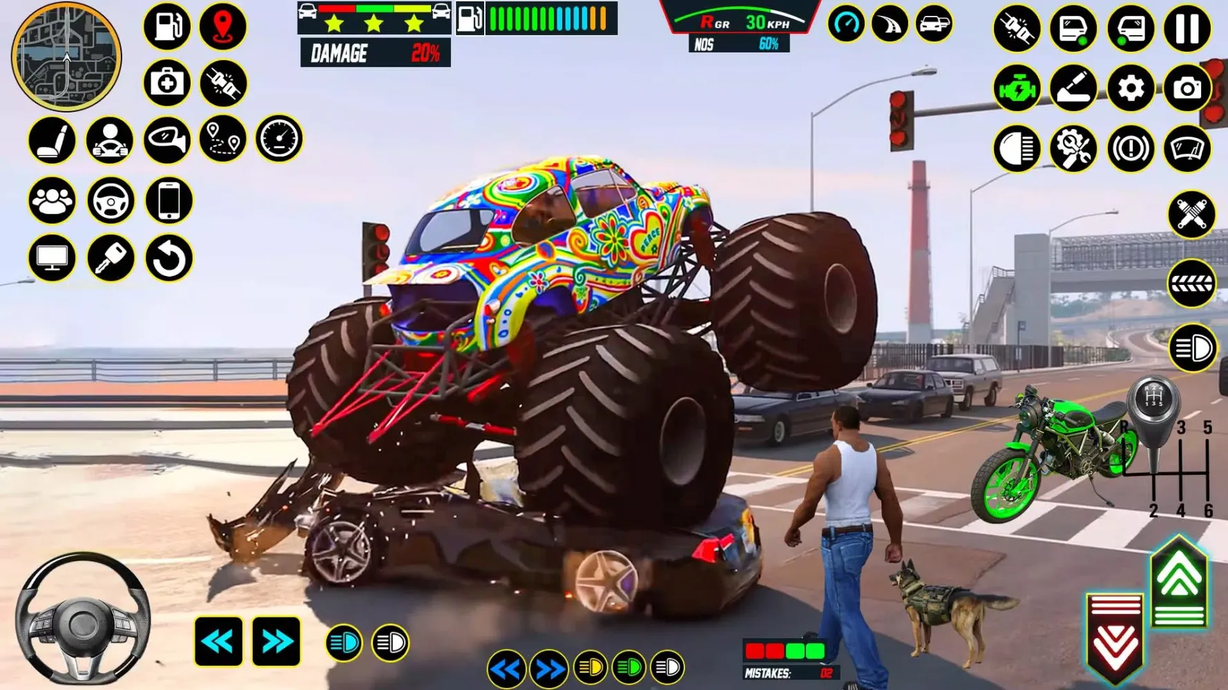 Monster Truck Game 3d應用截圖