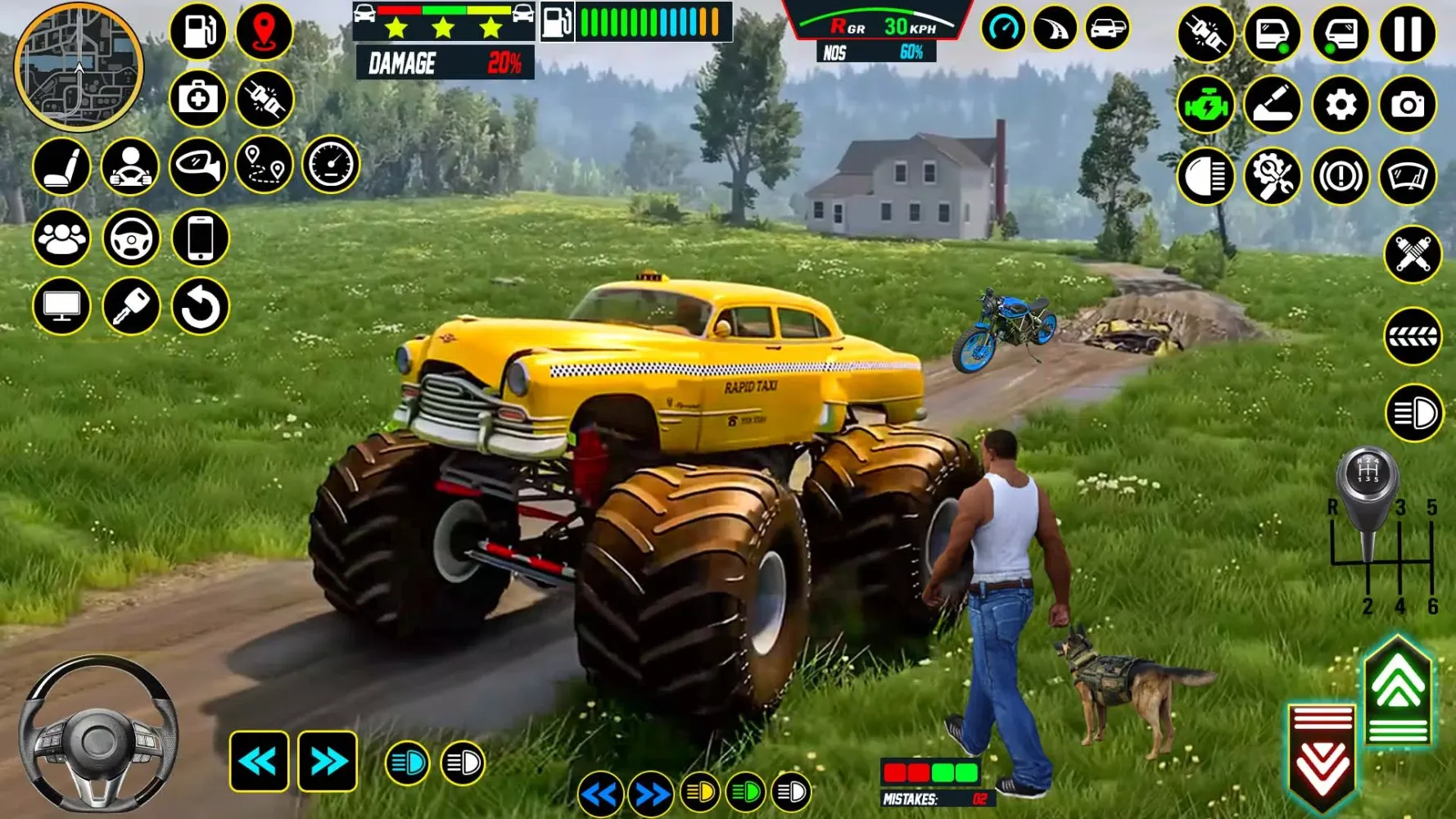 Monster Truck Game 3d應用截圖