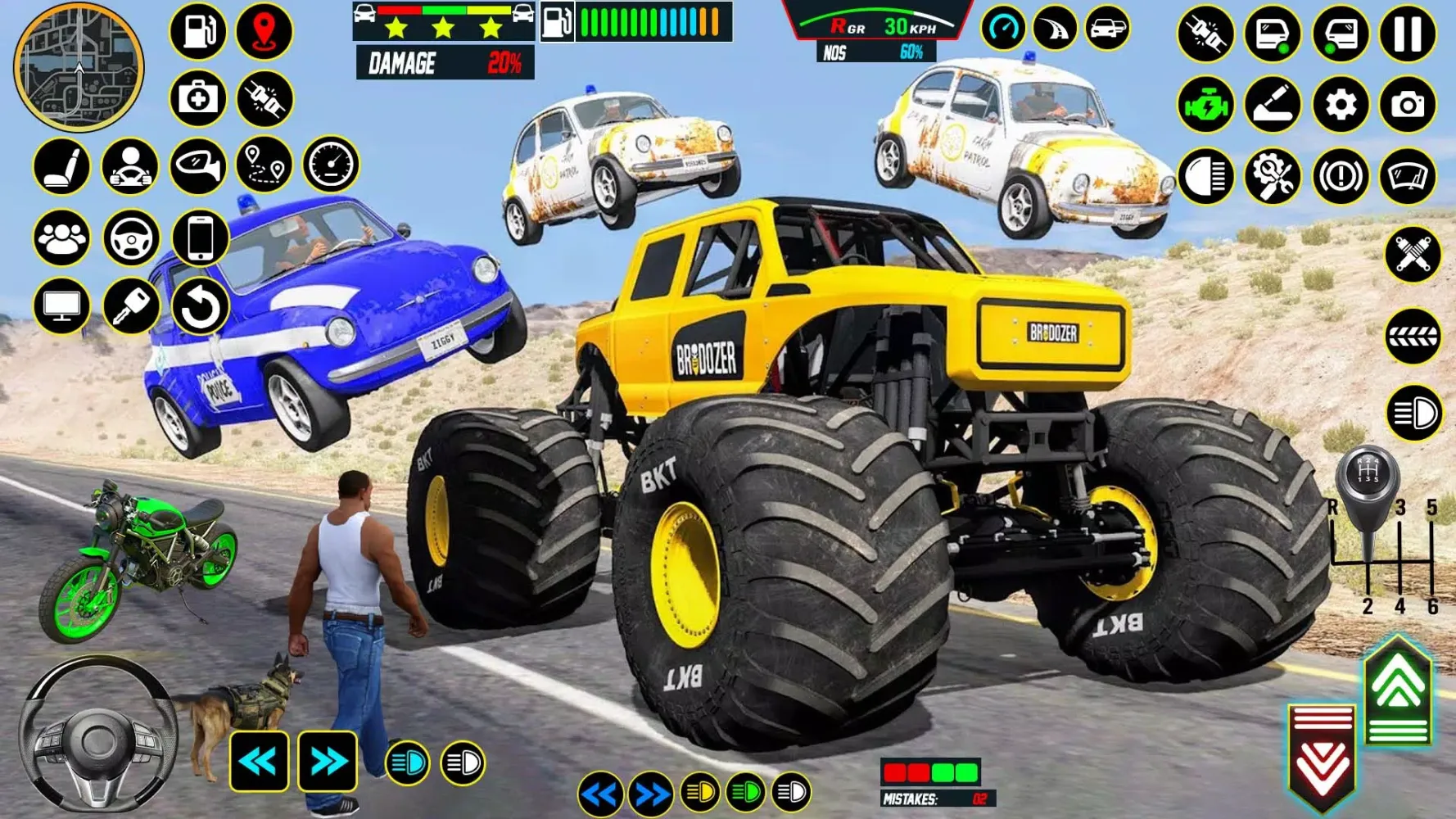 Monster Truck Game 3d應用截圖