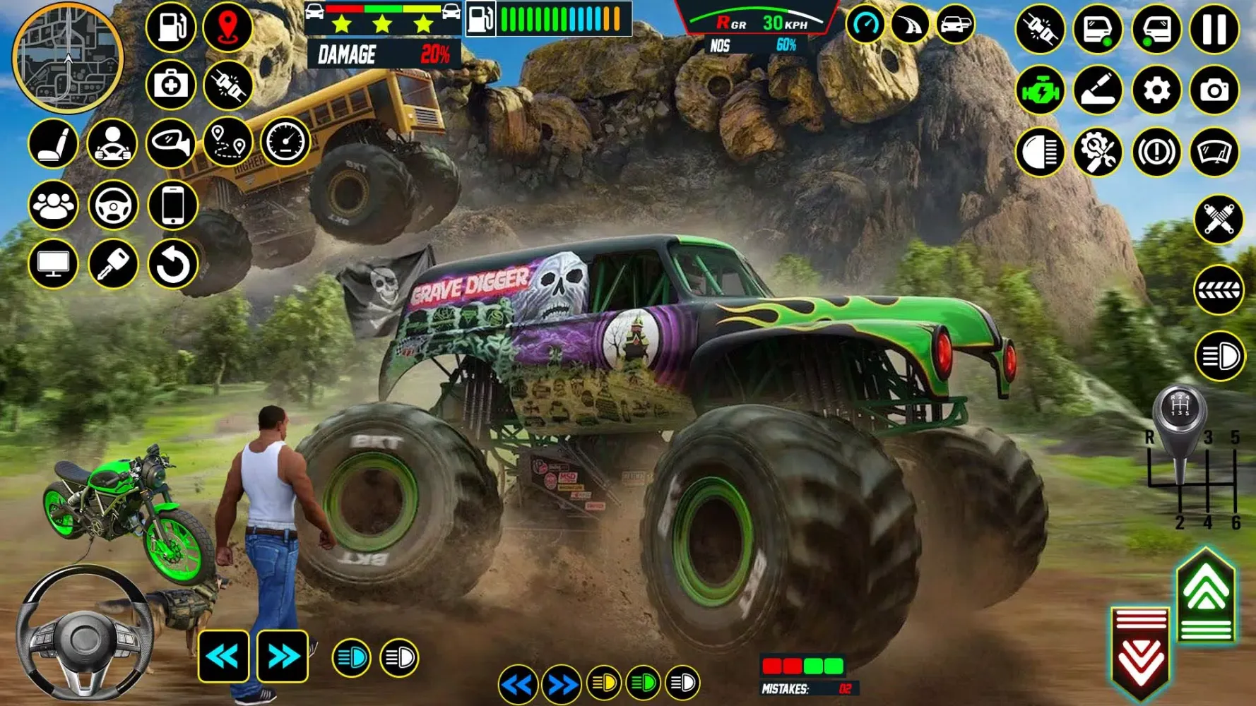 Monster Truck Game 3d應用截圖