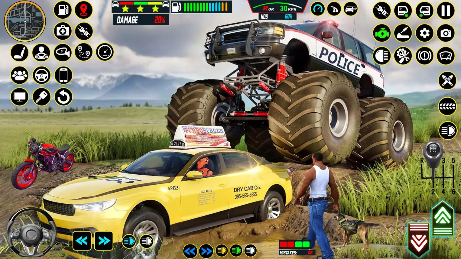 Monster Truck Game 3d應用截圖